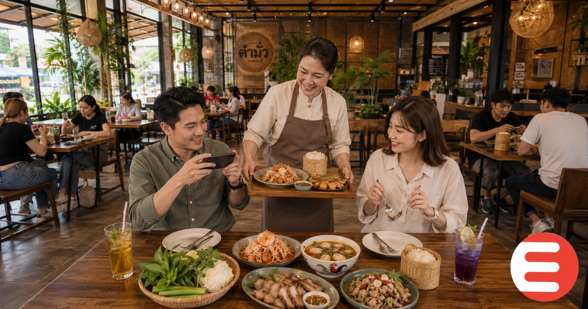 รวมรีวิว โปรโมทร้านส้มตำ ร้านอาหารใกล้แจ้งวัฒนะ และร้านอาหารแนะนำ พร้อมเมนูส้มตำไทย ตำปูปลาร้า รวมร้านอาหารเปิดใหม่ ร้านอาหารใกล้แจ้งวัฒนะ ที่สายแซ่บไม่ควรพลาด จาก แจ้งวัฒนะ.com eatout commerce