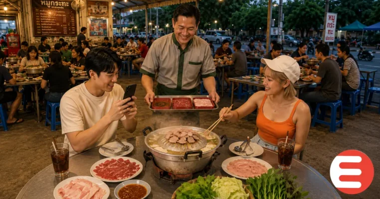 รีวิวโปรโมทร้านหมูกระทะ ใกล้แจ้งวัฒนะ 2026 ร้านดังน่านั่ง
